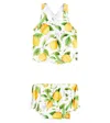Suncracy Baby Mallorca Printed Bikini In Yellow