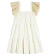 Suncracy Comte Dress In White
