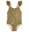 Suncracy Isola Bella Printed Swimsuit In Multicoloured
