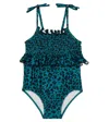 Suncracy Leopard-print Swimsuit In Cerdeña