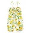 Suncracy Mykonos Printed Playsuit In White