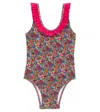 Suncracy Zante Floral Swimsuit In Zante