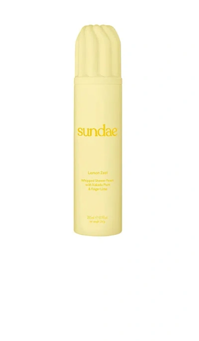 Sundae Body Whipped Shower Foam In Yellow