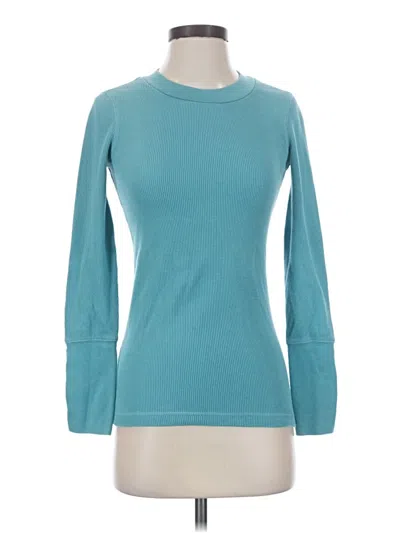 Pre-owned Sundance 3/4 Sleeve T-shirt In Teal