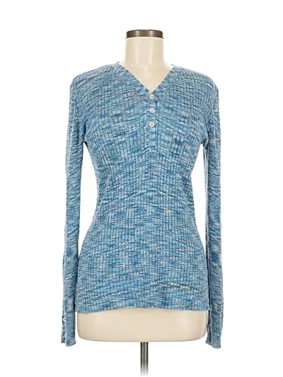 Pre-owned Sundance Cardigan Sweater In Blue