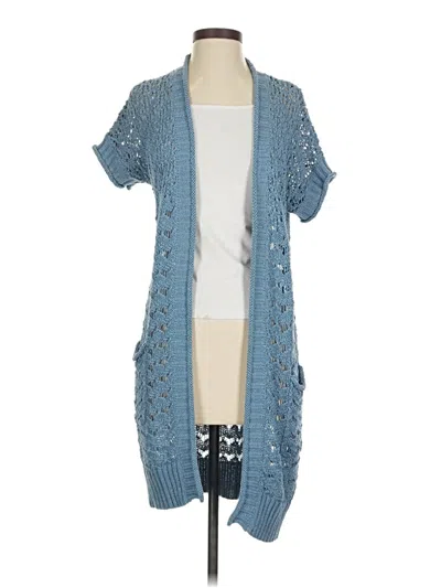 Pre-owned Sundance Cardigan Sweater In Blue
