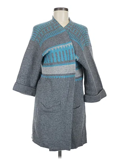 Pre-owned Sundance Cardigan Sweater In Gray