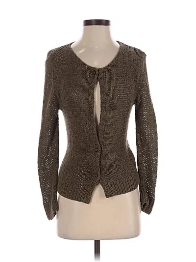 Pre-owned Sundance Cardigan Sweater In Gray