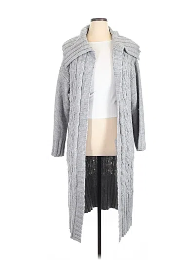 Pre-owned Sundance Cardigan Sweater In Gray