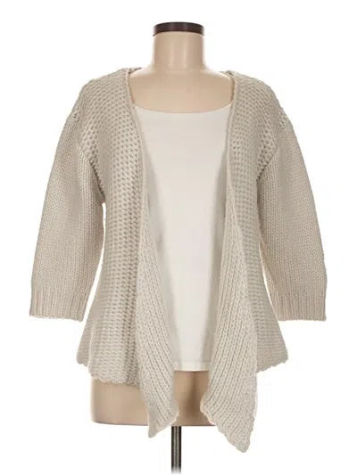Pre-owned Sundance Cardigan Sweater In Ivory