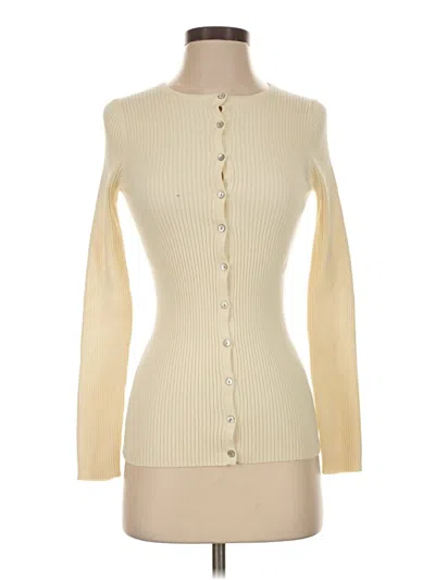 Pre-owned Sundance Cardigan Sweater In Ivory