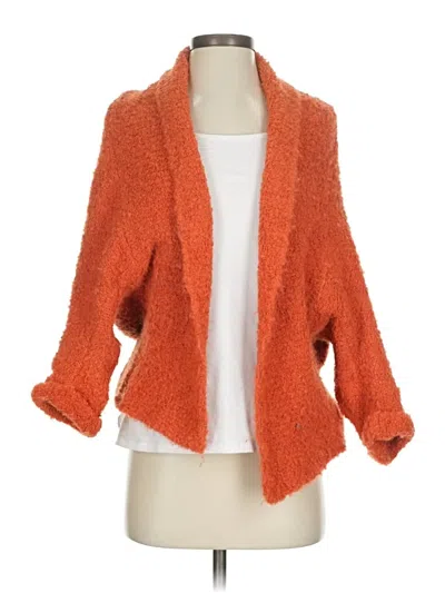 Pre-owned Sundance Cardigan Sweater In Orange