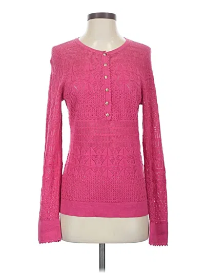 Pre-owned Sundance Cardigan Sweater In Pink