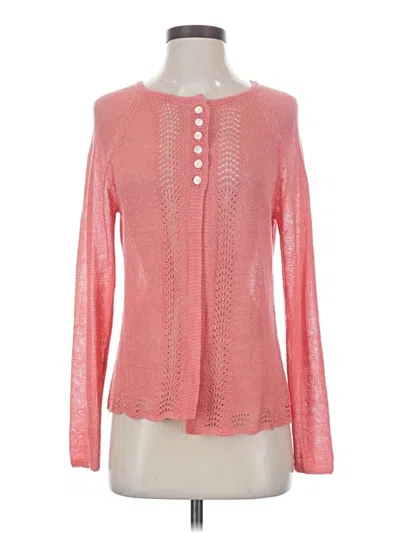 Pre-owned Sundance Cardigan Sweater In Pink