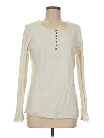 Pre-owned Sundance Cardigan Sweater In White