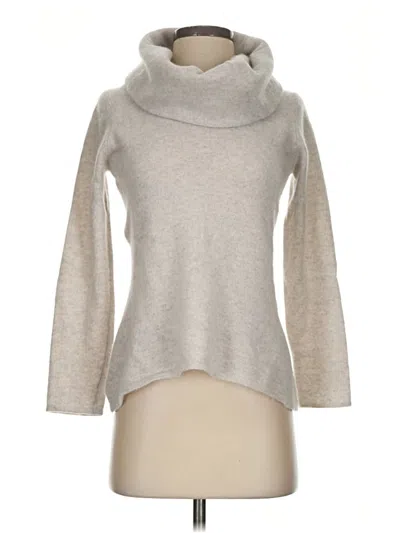 Pre-owned Sundance Cashmere Pullover Sweater In Gray