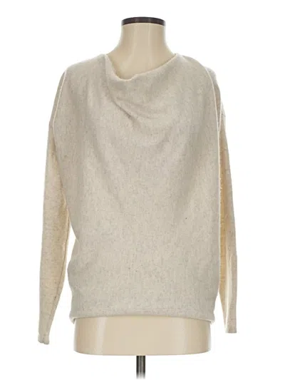 Pre-owned Sundance Cashmere Pullover Sweater In Ivory