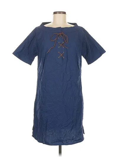 Pre-owned Sundance Casual Dress In Blue
