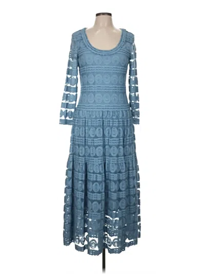 Pre-owned Sundance Casual Dress In Blue