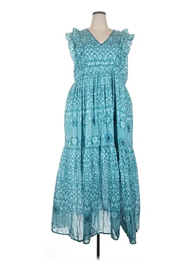 Pre-owned Sundance Casual Dress In Blue