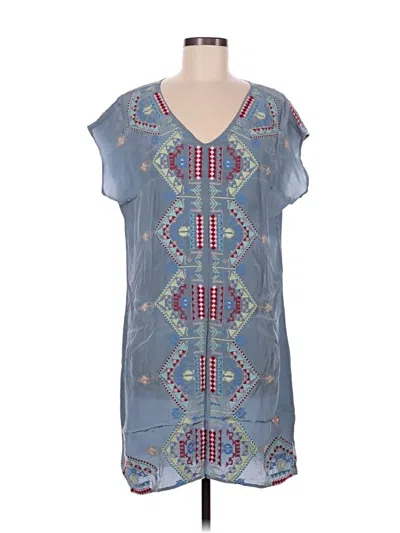 Pre-owned Sundance Casual Dress In Blue