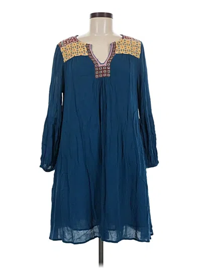 Pre-owned Sundance Casual Dress In Blue