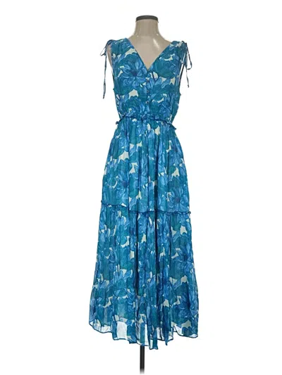 Pre-owned Sundance Casual Dress In Blue