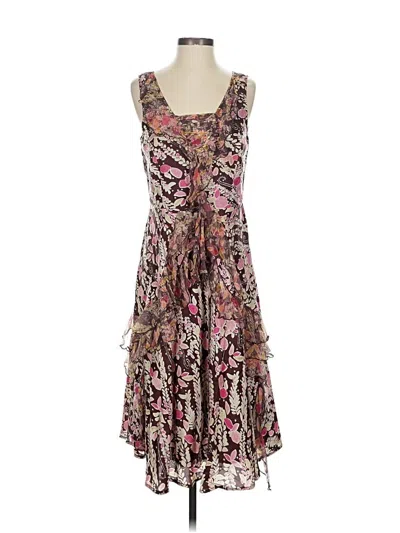 Pre-owned Sundance Casual Dress In Brown