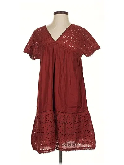 Pre-owned Sundance Casual Dress In Brown