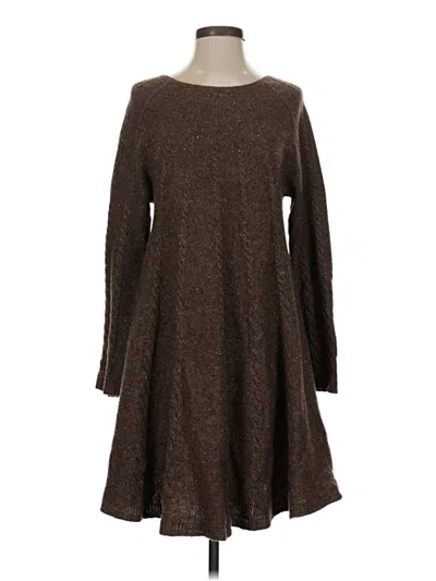 Pre-owned Sundance Casual Dress In Brown