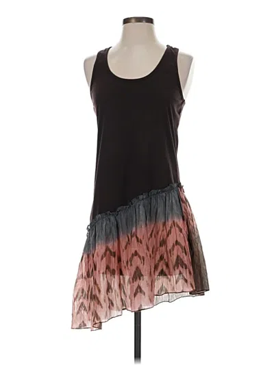 Pre-owned Sundance Casual Dress In Brown