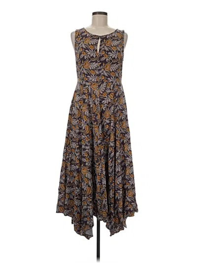 Pre-owned Sundance Casual Dress In Brown