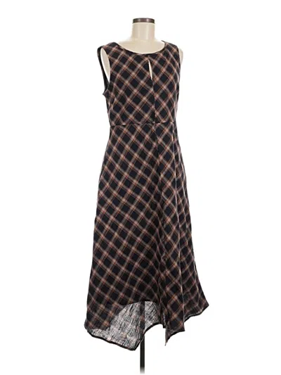 Pre-owned Sundance Casual Dress In Brown
