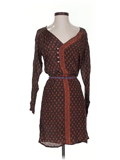 Pre-owned Sundance Casual Dress In Brown