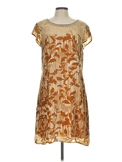 Pre-owned Sundance Casual Dress In Gold