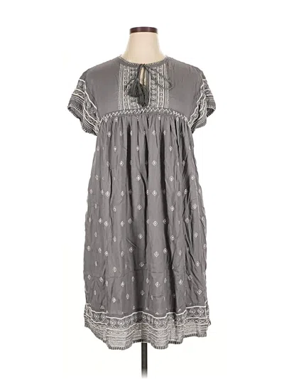 Pre-owned Sundance Casual Dress In Gray