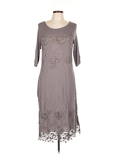 Pre-owned Sundance Casual Dress In Gray