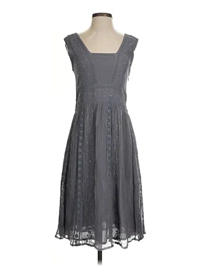 Pre-owned Sundance Casual Dress In Gray