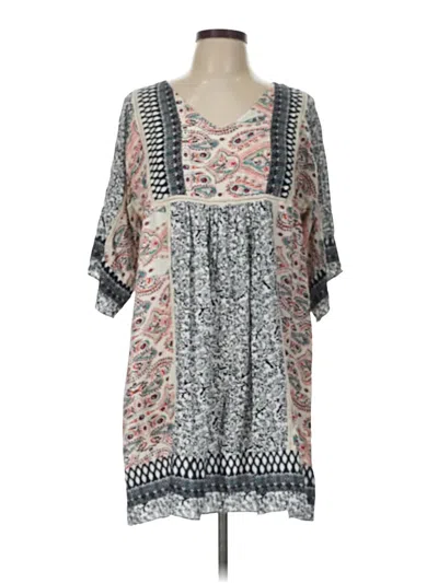 Pre-owned Sundance Casual Dress In Gray