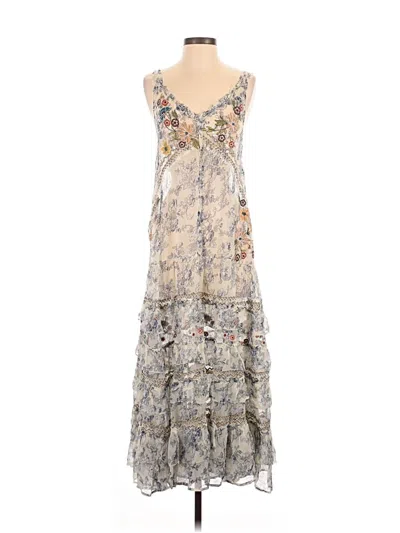 Pre-owned Sundance Casual Dress In Gray