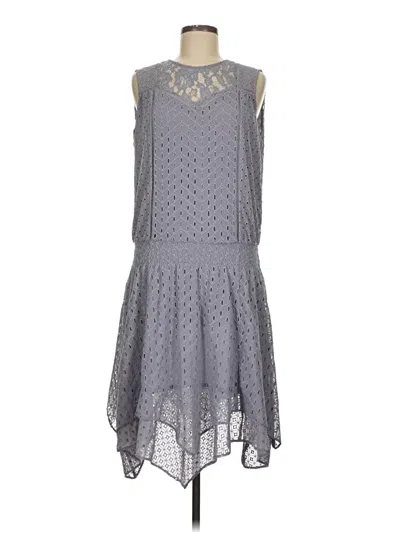 Pre-owned Sundance Casual Dress In Gray
