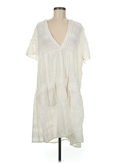 Pre-owned Sundance Casual Dress In Ivory