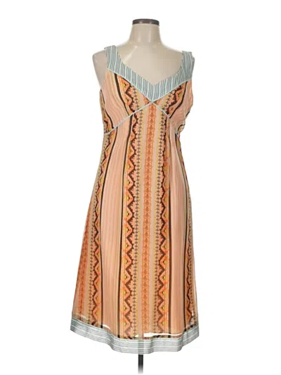 Pre-owned Sundance Casual Dress In Orange