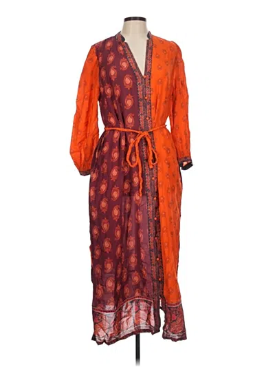 Pre-owned Sundance Casual Dress In Orange