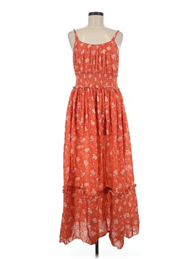 Pre-owned Sundance Casual Dress In Orange