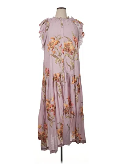 Pre-owned Sundance Casual Dress In Purple