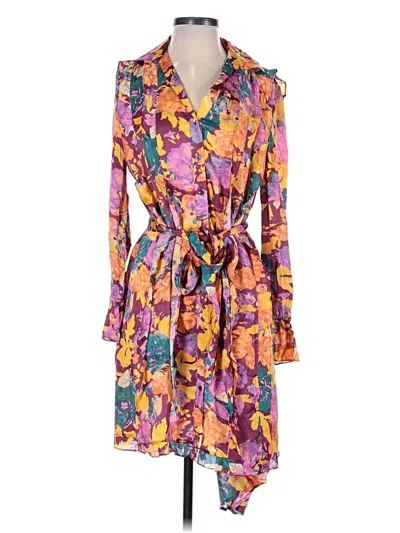Pre-owned Sundance Casual Dress In Purple