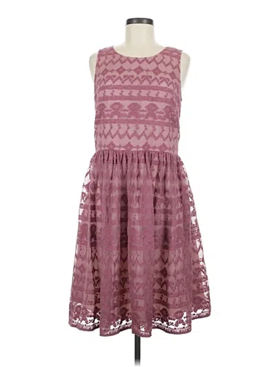Pre-owned Sundance Casual Dress In Purple
