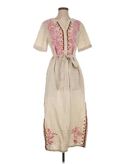 Pre-owned Sundance Casual Dress In Tan