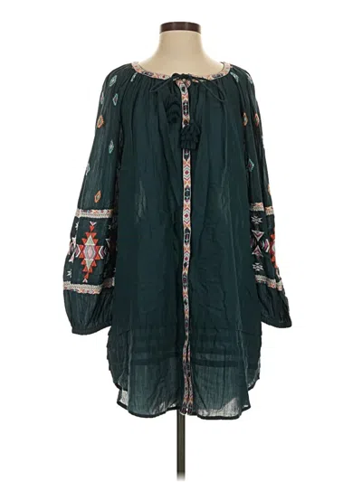 Pre-owned Sundance Casual Dress In Teal
